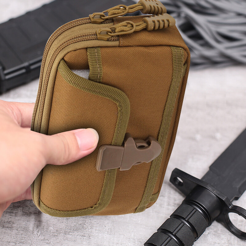 Men's Waist bag 6.5 Inch Mobile Phone Pockets Waterproof Travel Camping Waist Bags Middle-Aged Old People Wear Belts Pockets