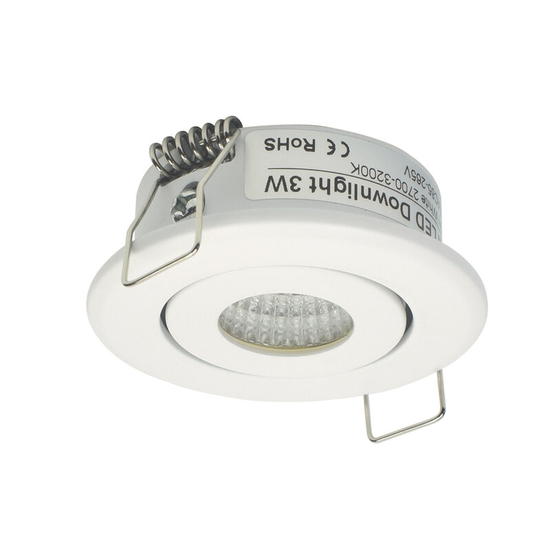 4pcs Small Spot LED Downlights 1W COB 3W for cabinet