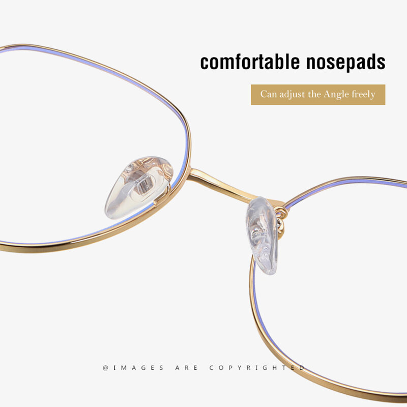 Jifanpaul Optik Transparan Merek Kacamata Bulat Kacamata Bingkai Kacamata Pria Klasik Kacamata Wanita Kacamata Komputer Gratis Pengiriman