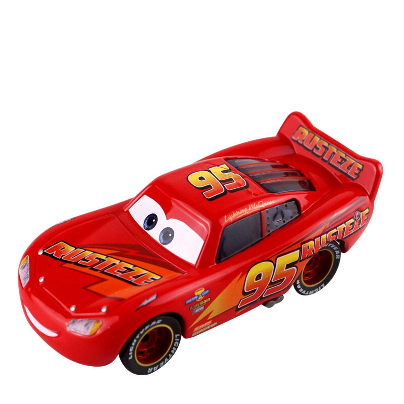 Automobili Disney Pixar 2 3 giocattoli saetta McQueen Jackson Storm Doc hvac Mater 1:55 pressofuso in lega di metallo modello di veicolo auto regalo ragazzi