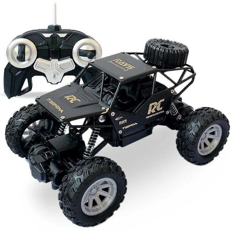 Alloy climbing car, charging remote control car, electric remote control off-road vehicle, remote control car children's toy car