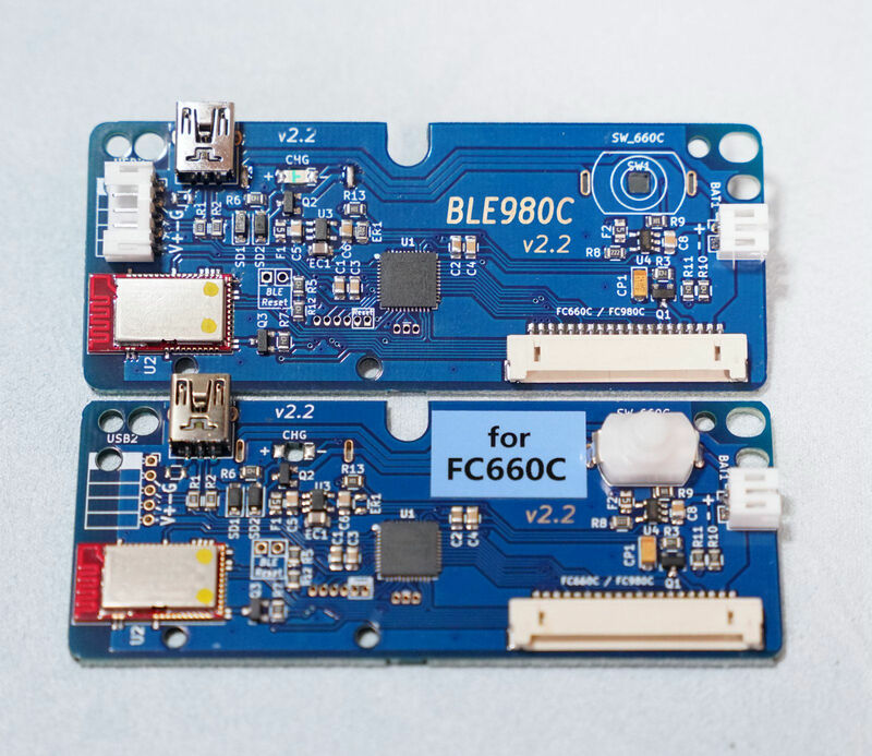 Capacitância estática ble660c/980c modificado bluetooth-compatiblewireless duplo-modo mestre compatível com fc660c/980c