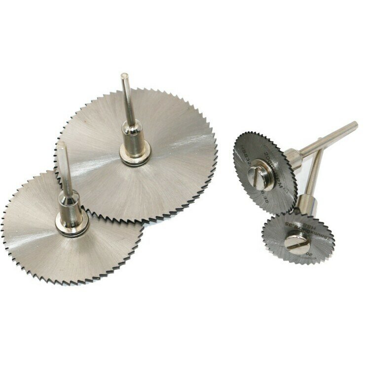 Hoja de sierra Circular HSS, herramienta rotativa para cortador de Metal, juego de herramientas eléctricas, discos de corte de madera, corte de mandril de taladro, 25/32/50/60mm