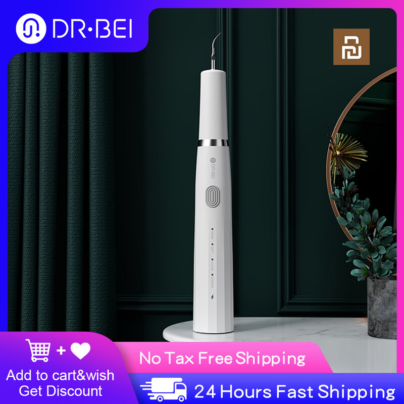 DR·BEI Dental Calculus Remover Electric Tartar Remover Tartar Ultrasonic Whitening USB Rechargeable Tooth Xiaomi Youpin