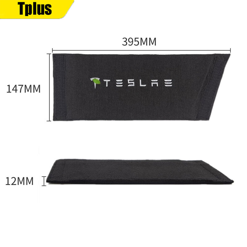 Tplus 2021รถ Trunk Storage Board สำหรับ Tesla รุ่น3ไฟท้าย Baffle อะไหล่กระเป๋าเดินทาง Partition อุปกรณ์เสริม