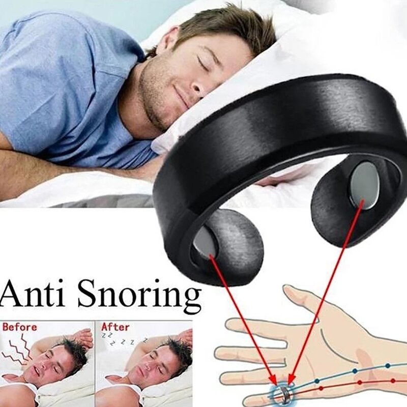 Ring Bloedsuiker Controle Ring Diabetes Monitor Gezondheid Bloedglucosemeter Anti-Snurken Op De Ring Sleep Aid Snurken