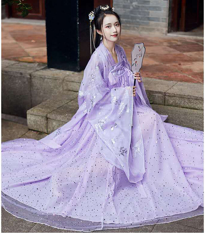 ประเพณีโบราณ Kimono ชุด Fantasia หญิง Carnival Cosplay Tang Dynasty จีนเสื้อผ้า Hanfu เครื่องแต่งกาย Plus ขนาดผู้หญิง