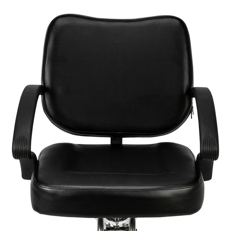 Woman Barber Chair Hairdressing Chair Black