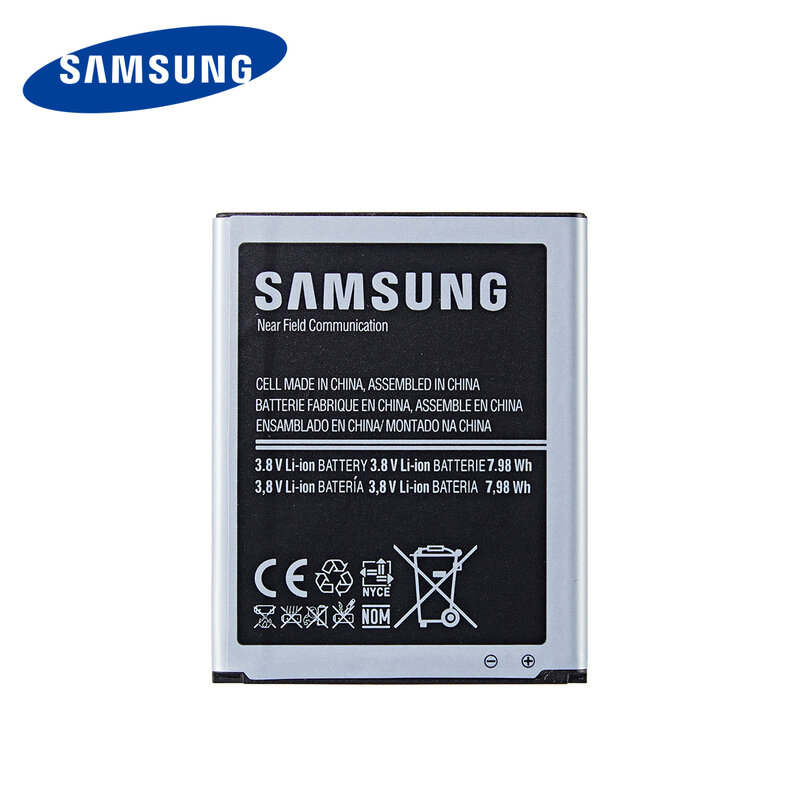 SAMSUNG Orginal EB-L1G6LLA EB-L1G6LLU/LLK/LLZ 2100mAh bateria Para Samsung Galaxy i9300 i9305 i747 S3 I9060 I9128 I9308 i535 i930