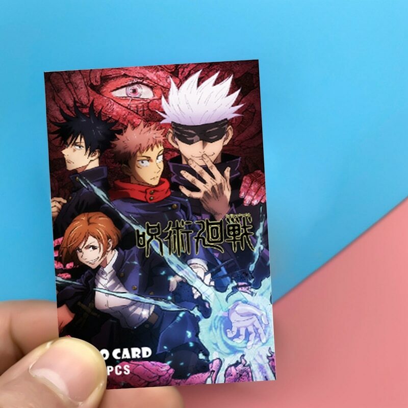 30 개/대 Anime Jujutsu Kaisen 세련된 Lomo 카드 미니 엽서 만화 Gojou Satoru Yuji Itadori Lomo 카드 팬 선물 컬렉션