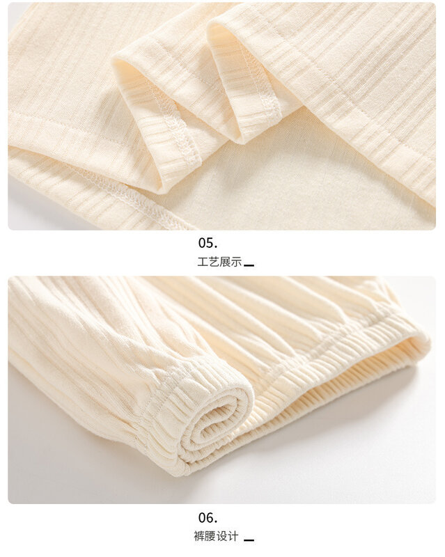 Pijamas de algodón puro para mujer, Rebeca fina de manga larga para primavera y otoño, totalmente de algodón para el hogar