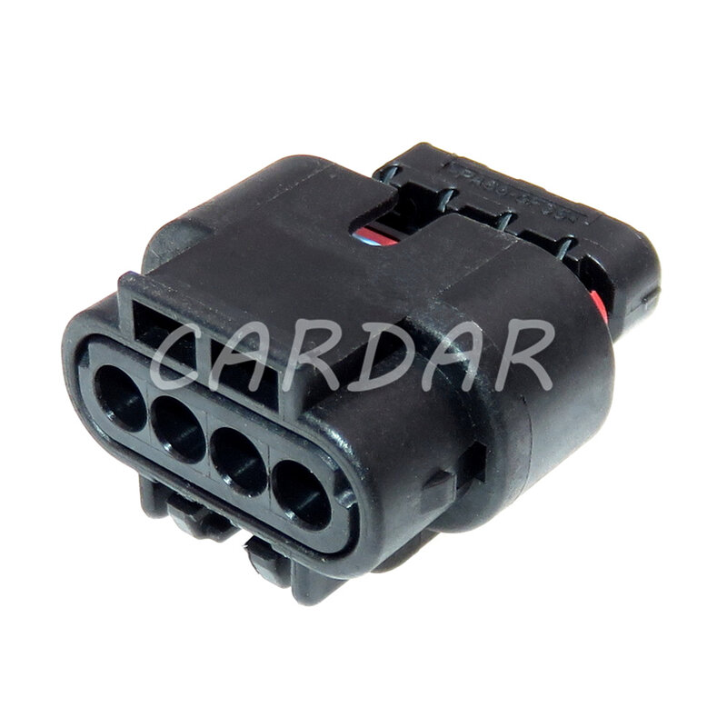 1 Set 4 Pin 1.2 Series High Quality Black Automotive Oxygen Sensor Wiring Harness Waterproof Socket