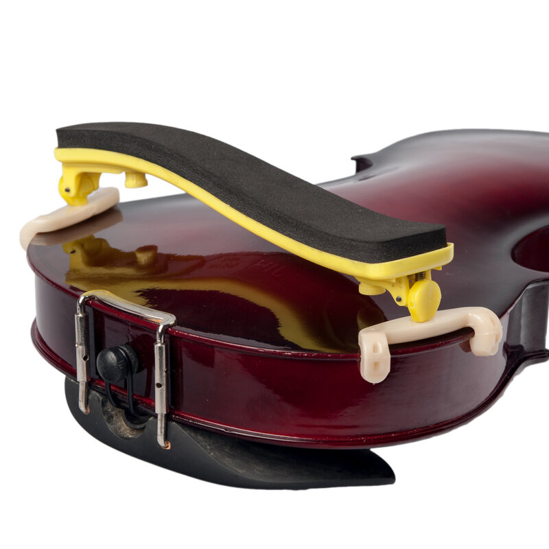 NAOMI Violine Schulter Rest 3/4 4/4 Violine Schulter Rest Kunststoff + Schaum + Gummi Pad Komfortable Nutzung