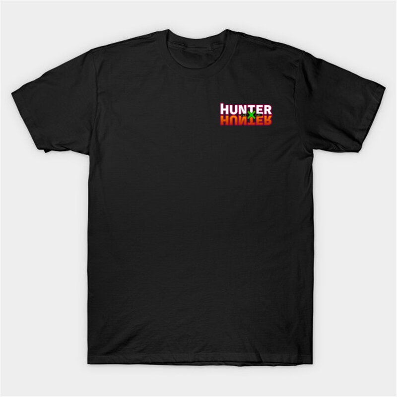 Camiseta con estampado de Hunter X Hunter para hombre y mujer, camisa de manga corta con cuello redondo, Hisoka Morow, Anime HxH, ropa de calle Harajuku