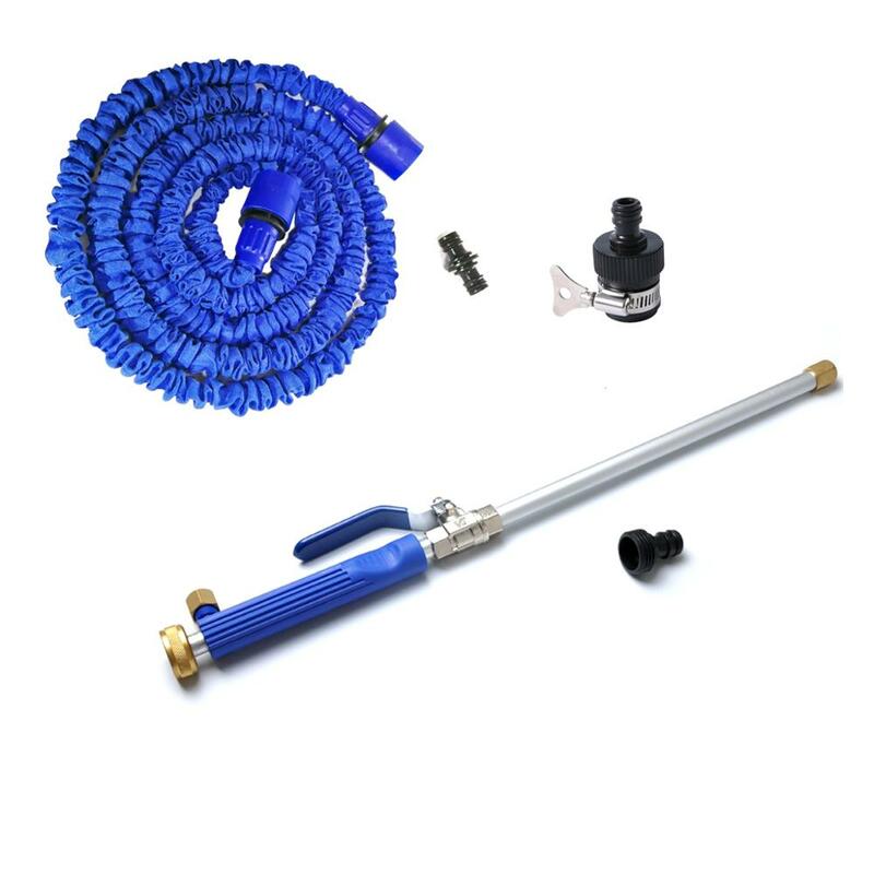 18" Car High Pressure Cleaner Power Washer Nozzle Water Hose with 50ft Water Pipe Spray Washing Equipment For bmw golf peugeot