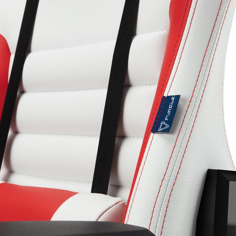 Furgle WCG-silla giratoria para juegos, asiento con cojín de cuero para oficina/juego