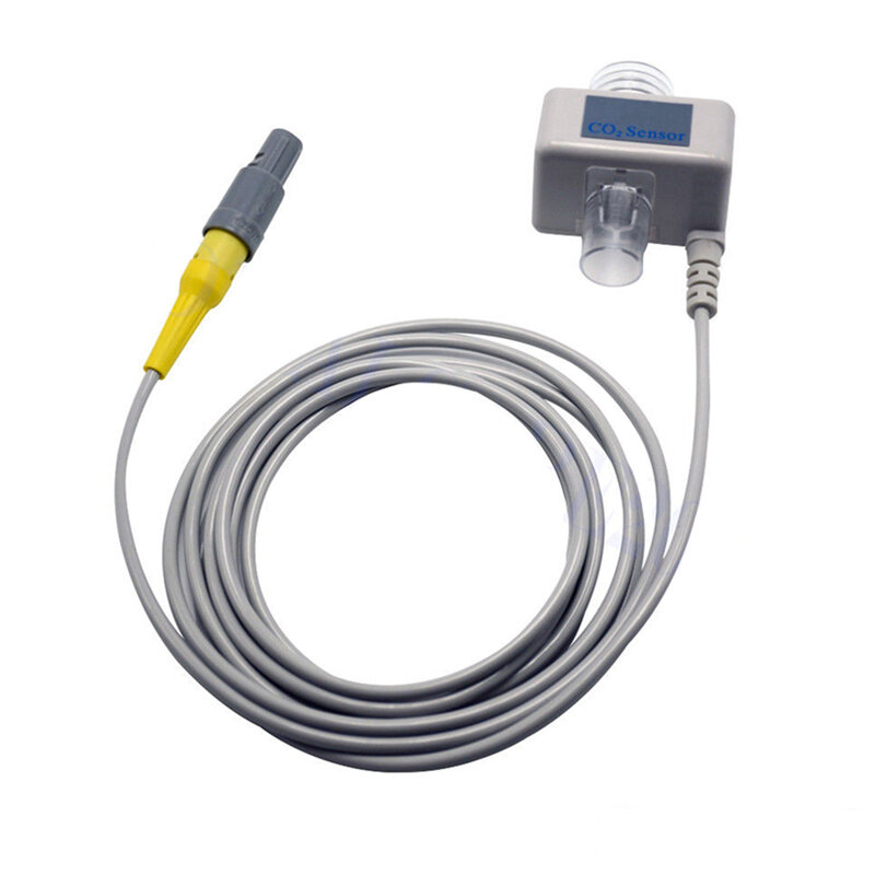 Mainstream Capnography EtCO2 Sensor Modul Kompatibel Respironics Capnostat 5, Lemo 8 Pins