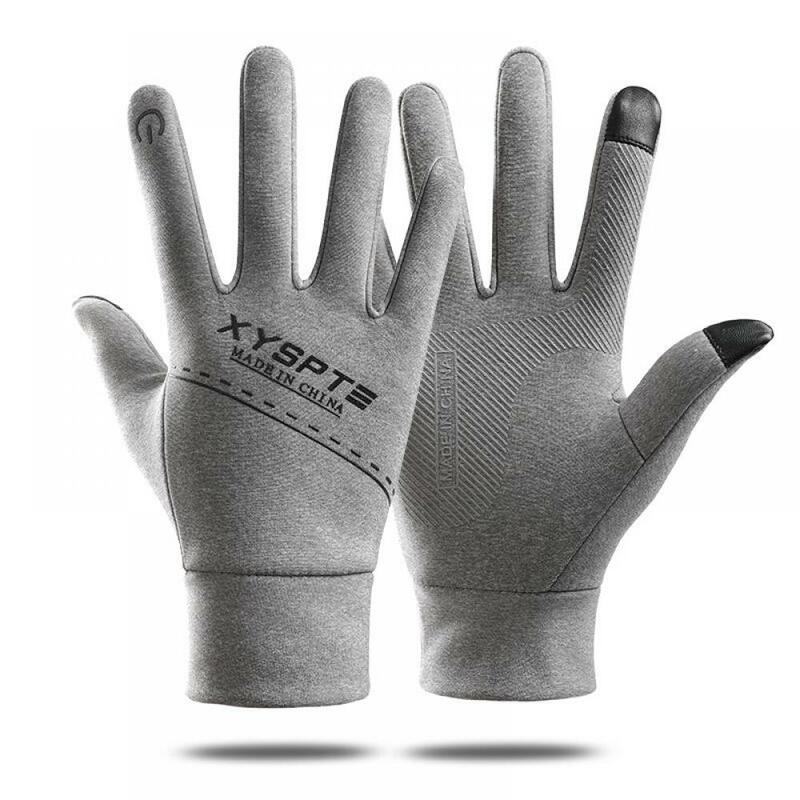 Männer Winter Warm Touchscreen Handschuhe Weiche Plus Samt Volle Finger Handschuhe Weiblichen Anti Slip Outdoor Sport Radfahren Skifahren Handschuhe