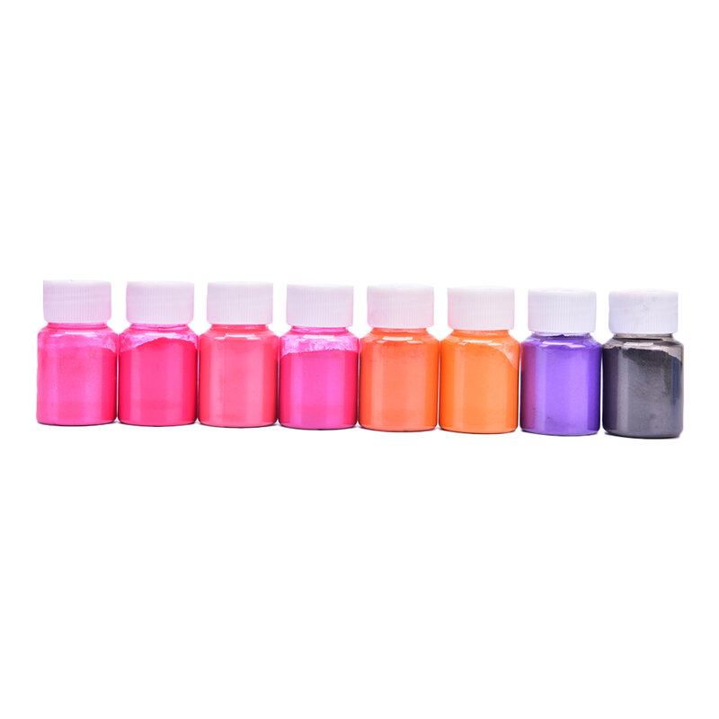 24 Kleuren Parel Pigment Poeder Mica Parelmoer Kleurstoffen Hars Dye Voor Sieraden Maken Art Tool Art Supplies