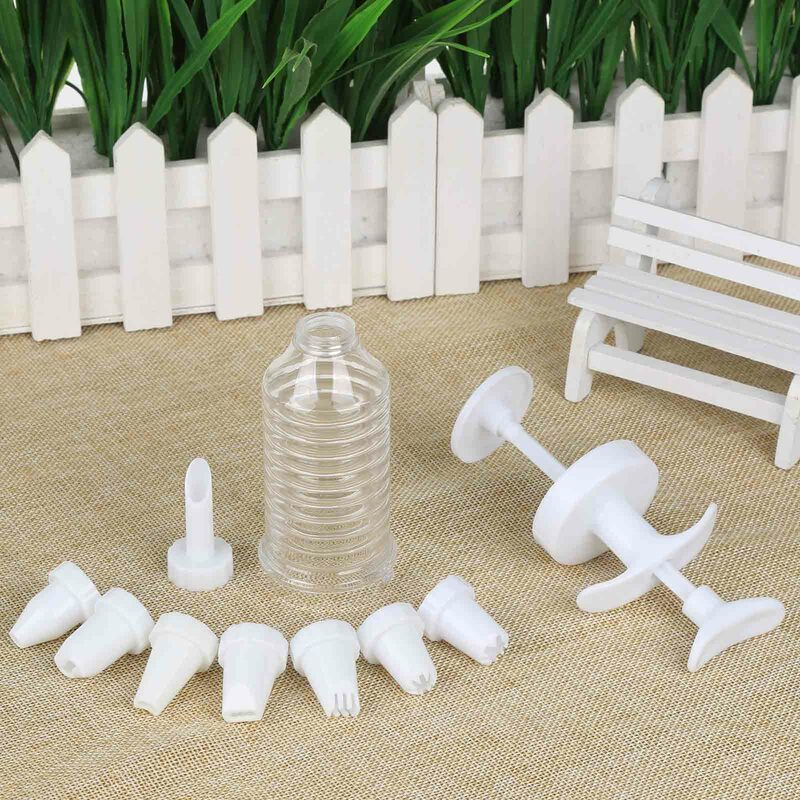 8pcs Products Cake Decorating Icing Fondant Nozzles  Syringe Tools Cupcake Piping Mould  Eco-Friendly  Stocked Reusable news