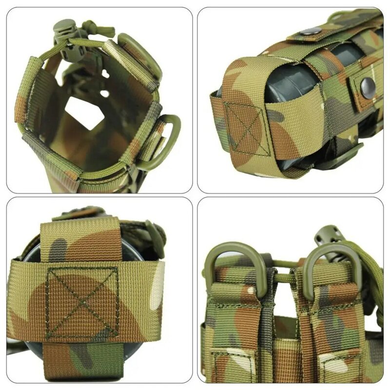 2020 Outdoors Water Bottle Pouch Tactical Gear Kettle Adjustable kettle bag Army Fans Climbing Hiking Camping Water Bags