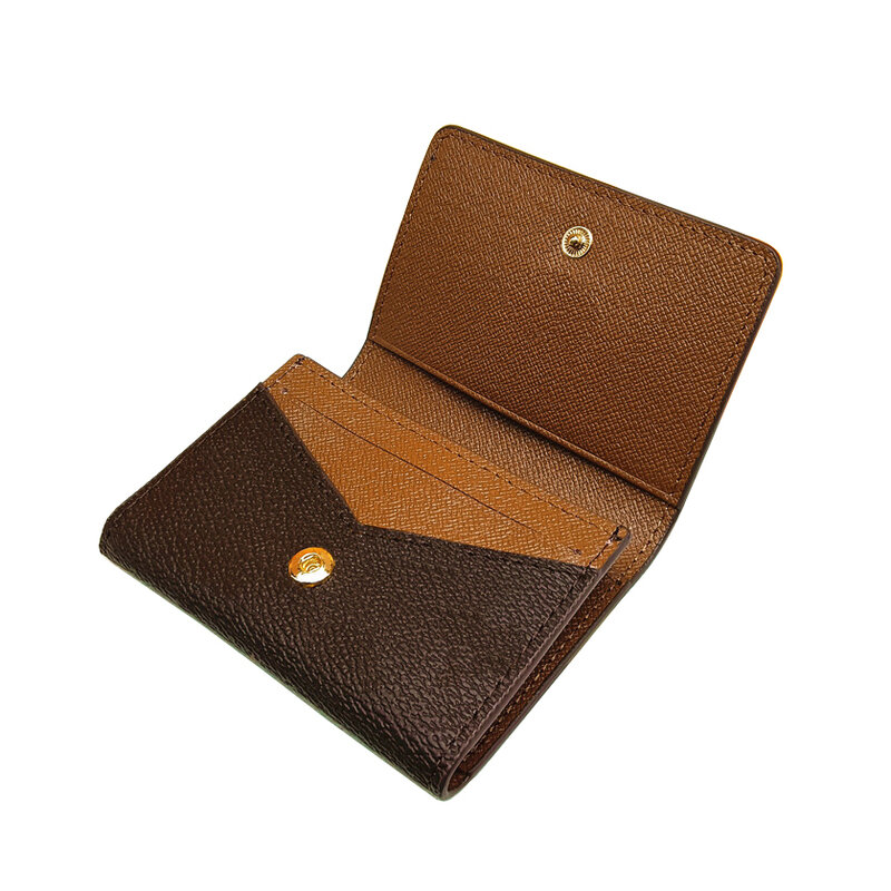 Top Qualität Luxus Designer Folding Brieftasche Niedliche Geldbörse Versteckte Karte Tasche Freies Verschiffen Geschenk Boxen 100% Echtem Leder