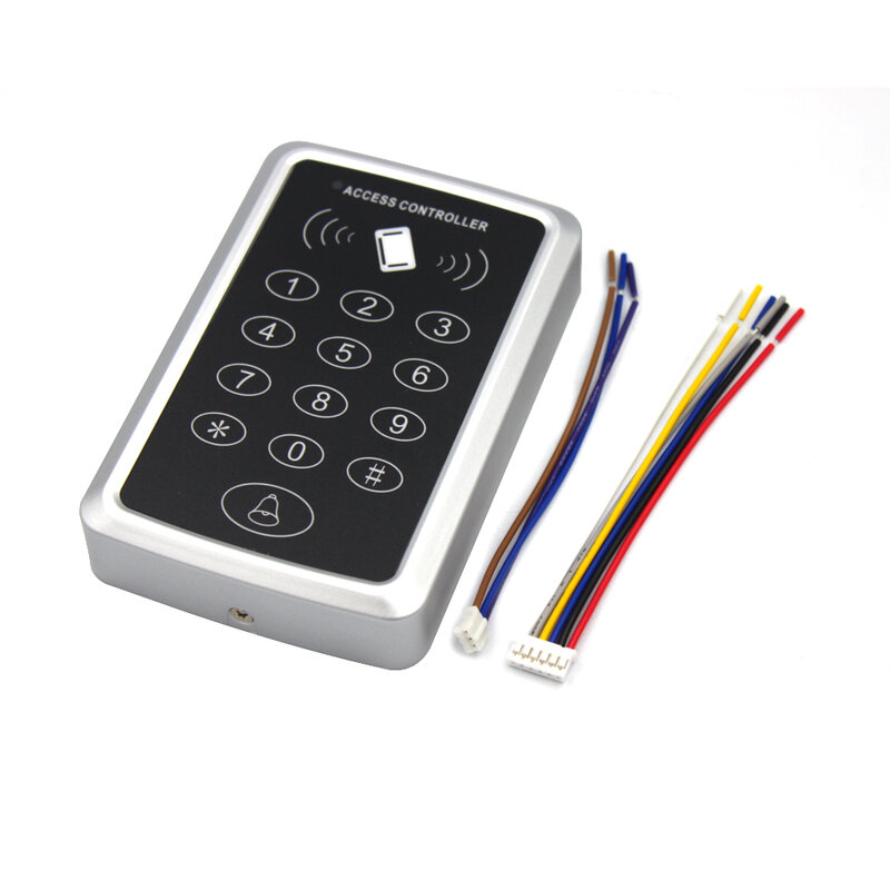Control de Acceso RFID de 125KHz, teclado EM, lector de tarjetas, sistema de Control de acceso de puerta, sistema con teclado