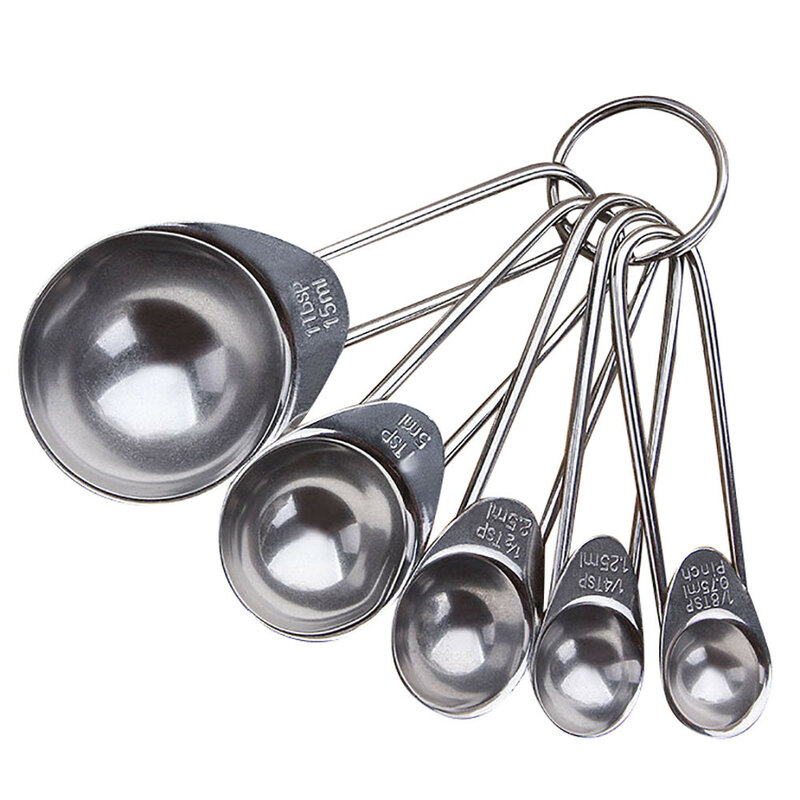 2021top home decor  Stainless Steel Measuring Baking Spoons Cooking Cups Teaspoons Utensil  товары для дома