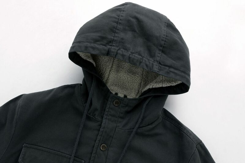 Jaket Kerah Bulu Tebal Baru Pria Musim Dingin Musim Gugur Pria Parka Bulu Mode Mantel Hangat Tahan Angin Merek Pria Mantel Beludru Plus