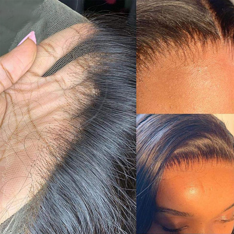 Wig Rambut Manusia Wig Penutup 5X5 Wig Gelombang Air Wig Renda Brasil untuk Wanita Rambut Manusia Wig Penutup Renda 5X5 dengan Rambut Bayi