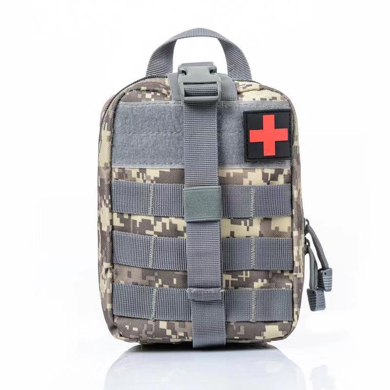 Tático saco médico acessórios saco tático saco da cintura camuflagem multifuncional saco ao ar livre montanhismo saco de resgate