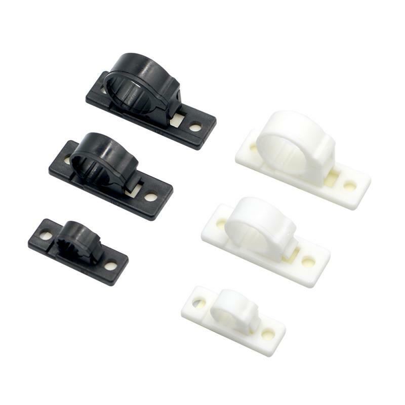Sticky Wiring Fixing Base Hook Wire Cable Gadget Clip Adhesive Wall Type Fixed Cable Line Clip Clamp Tools Home Accessories