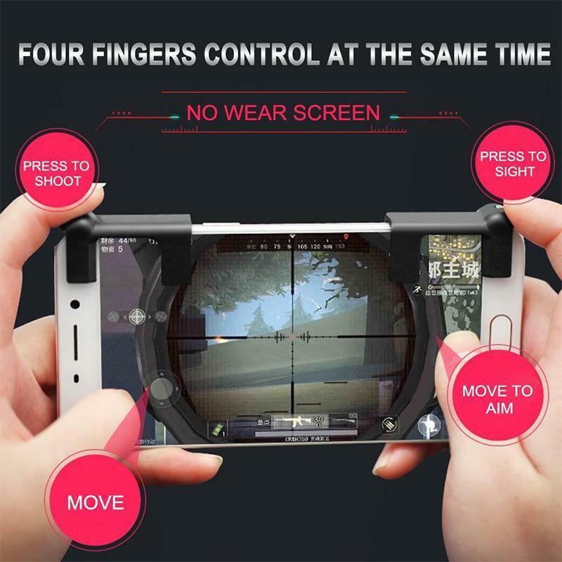 Контроллер стрельбы для смартфонов PUBG, 1 пара, мобильный телефон игровых кнопок