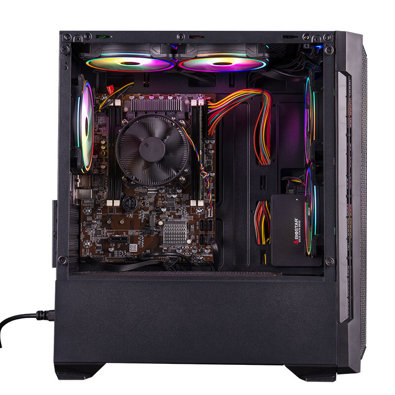 Funhouse Gaming PC A9-A9820 8-core Desktop APU R7 350 GPU DDR3 8G RAM 120G SSD 2.35GHz Compared with i5-7400 High Performance PC