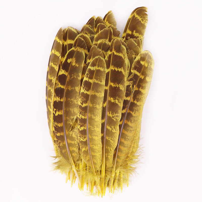 Piume di fagiano femminile tinte naturali all'ingrosso che fanno gioielli 4-6 "/10-15CM piume di nozze per artigianato piume di carnevale plumas