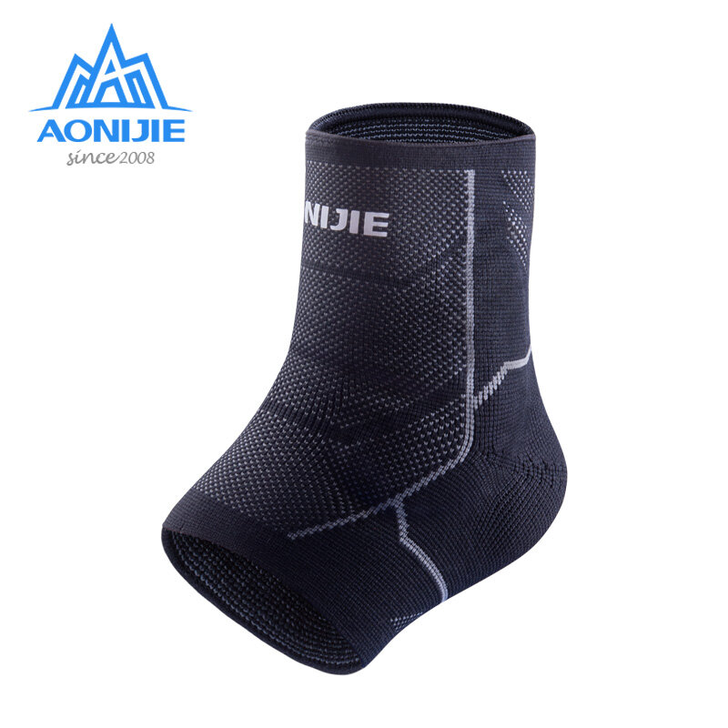 AONIJIE, 1 шт., внешняя искусственная поддержка, защита лодыжки, компрессионный защитный рукав для бега, баскетбола E4404