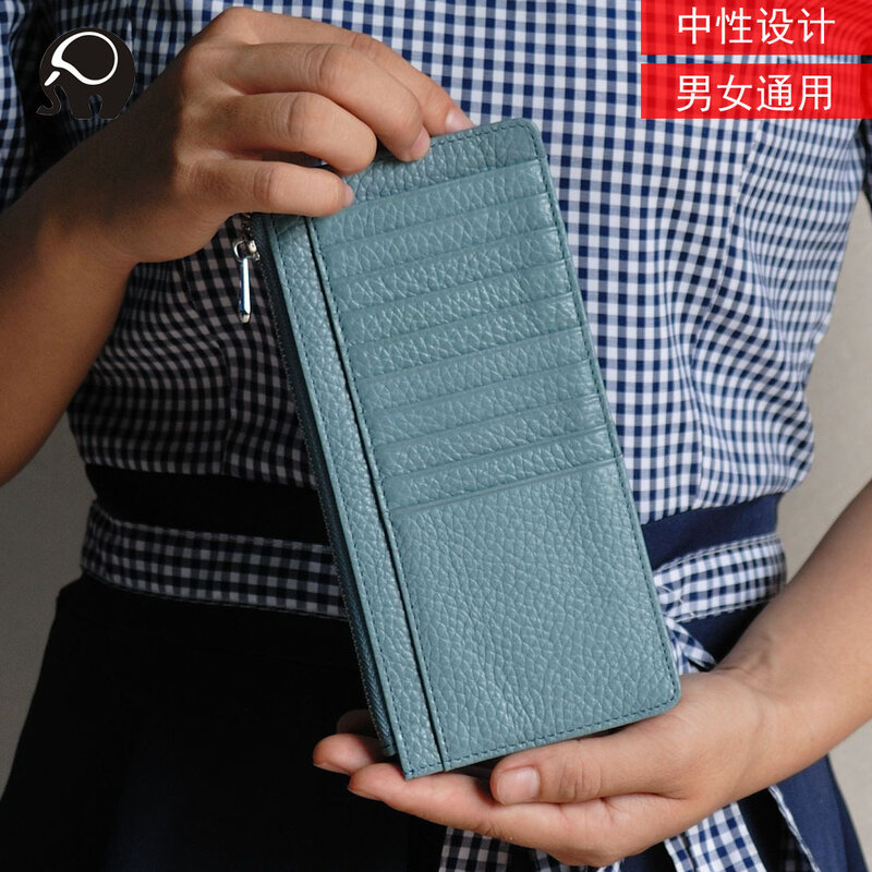 2020 nowych kobiet portfele moda długa skórzana najwyższej jakości posiadacz karty klasyczna torebka damska Zipper marka portfel dla kobiet