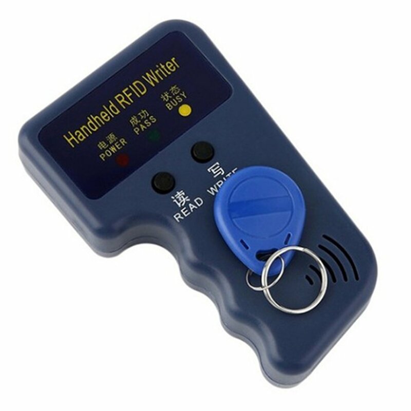 قارئ بطاقة RFID ، آلة تصوير ، مبرمج قابل لإعادة الكتابة ، بطاقة Keyfob ، 125 كيلو هرتز