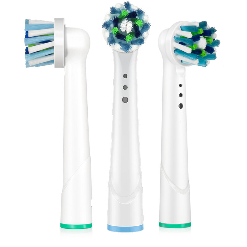 Replacement Toothbrush Heads with Protecting Covers for Oral B Electric Toothbrush to Keep Healthy Brushing and Hygienic Storage