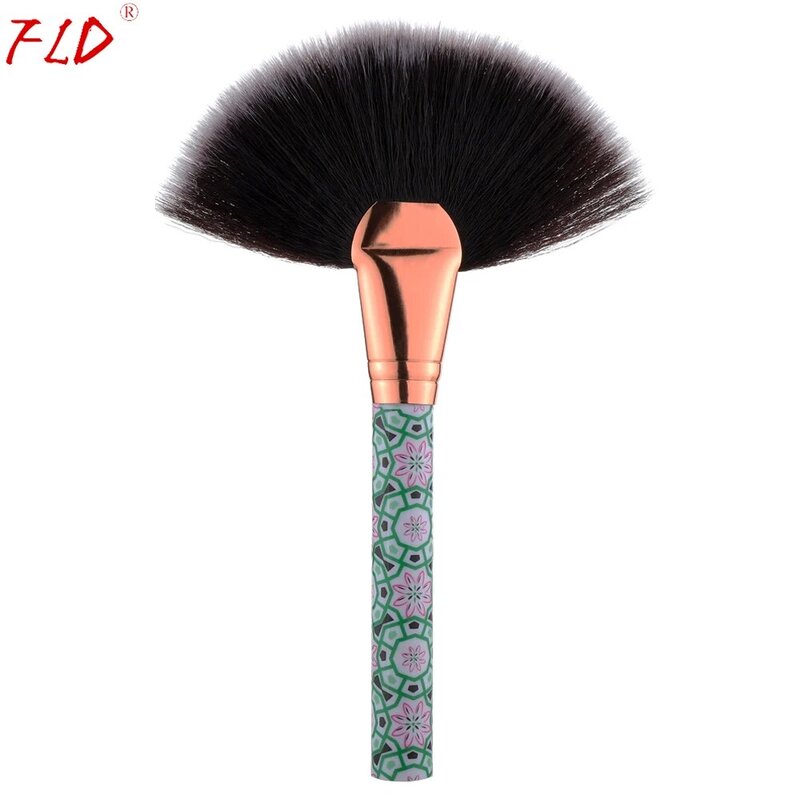 FLD Makeup Brushes Set Blush Powder Eye shadow Eyeliner High Quality Brush Bohemia Fan Face Professional Single Brush