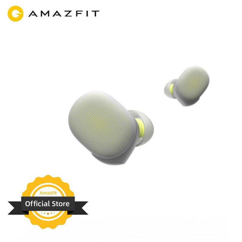 Amazfit-سماعات أذن داخلية Powerbuds ، لاسلكية ، بلوتوث 5.0 ، عمر بطارية 24 ساعة ، مراقب معدل ضربات القلب ، لنظامي iOS و Android ، متوفر