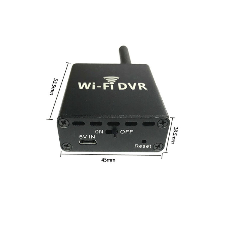 HD 홈 보안 RTSP 1080P AHD 웹캠 휴대용 H.265 P2P Wi-Fi Onvif 2MP 미니 DVR 키트 TF 카드 슬롯, 내장 배터리/오디오