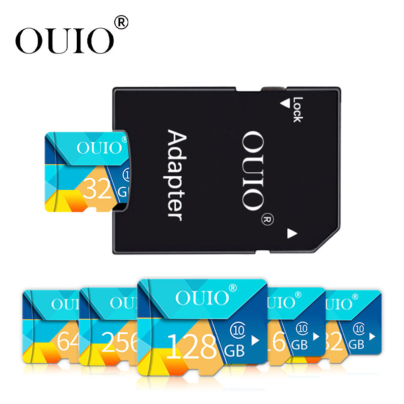 Keluaran Baru Kartu Memori Sd Mikro 128GB 64GB Kelas Kecepatan Tinggi 10 Kartu SD Mikro 32GB 16GB 8GB 4GB Kartu TF Flash