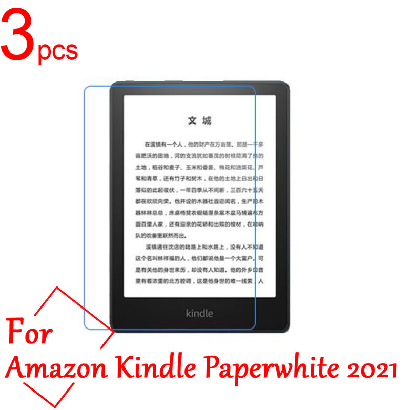3 шт. Ультра прозрачная/матовая/нано противовзрывная фотопленка для Amazon Kindle Paperwhite 5 2021 дюймов защитная пленка