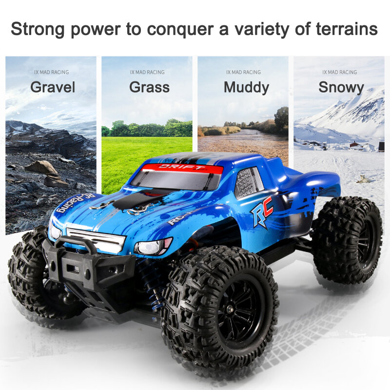 SMRC remote control car toy four-wheel drive mini remote control car high-speed professional off-road fast remote control racing