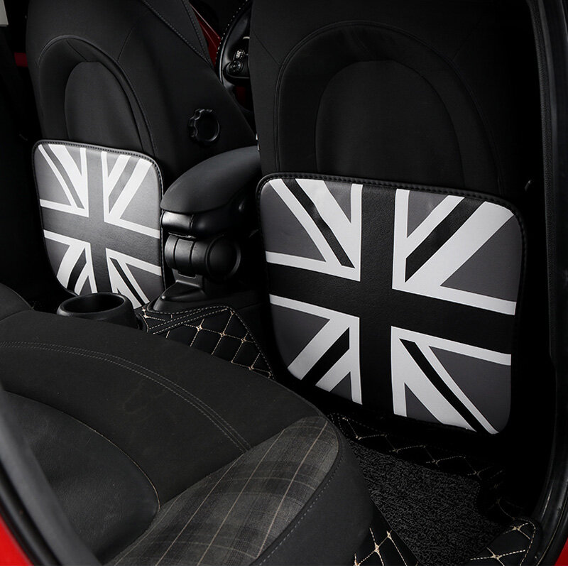 Alfombrilla antisuciedad para asiento de coche, accesorio de estilo británico para Interior, para Mini COOPER F54, F55, F56, F60, R55, R56, R60, R61