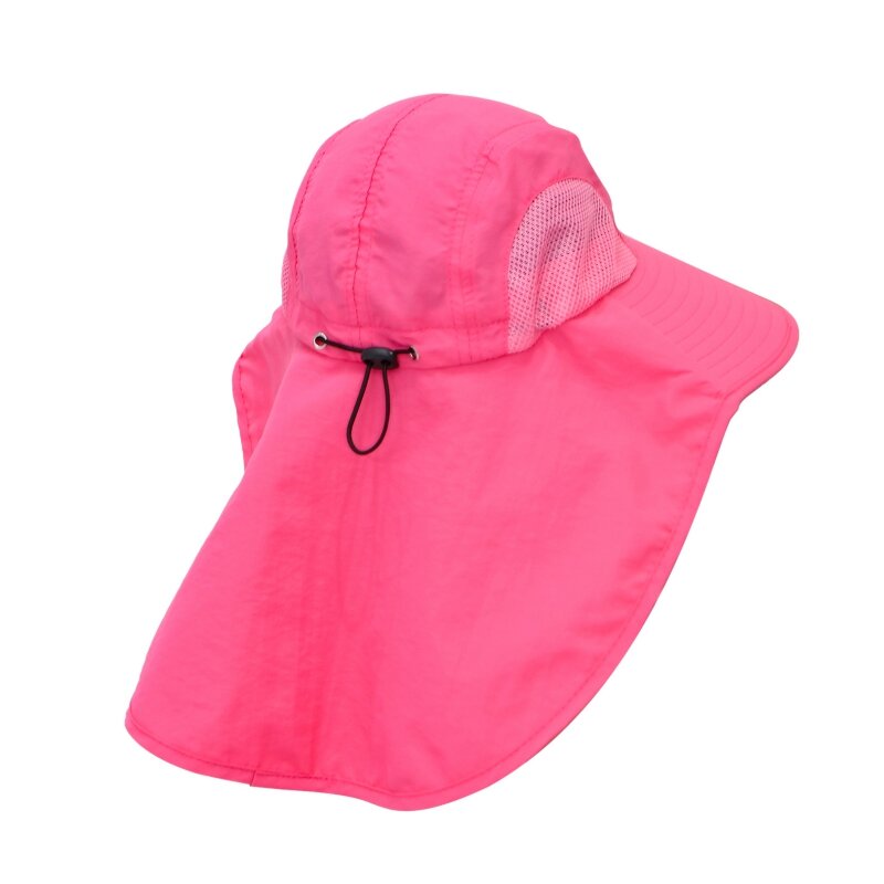 UPF-sombrero para el sol de ala ancha para niños y niñas, gorra ajustable de verano, accesorios de viaje para playa, 50 +
