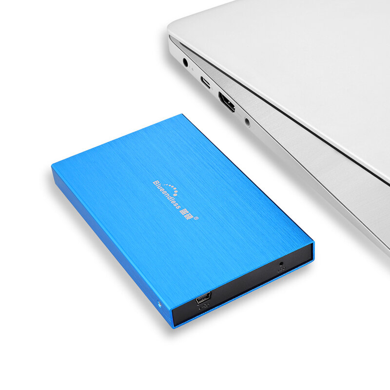 Blueendless 2,5 "HDD tragbare Externe Festplatten 750gb 1TB 2TB 500GB 160gb 320GB für USB2.0 Festplatte HD für Desktop Laptop