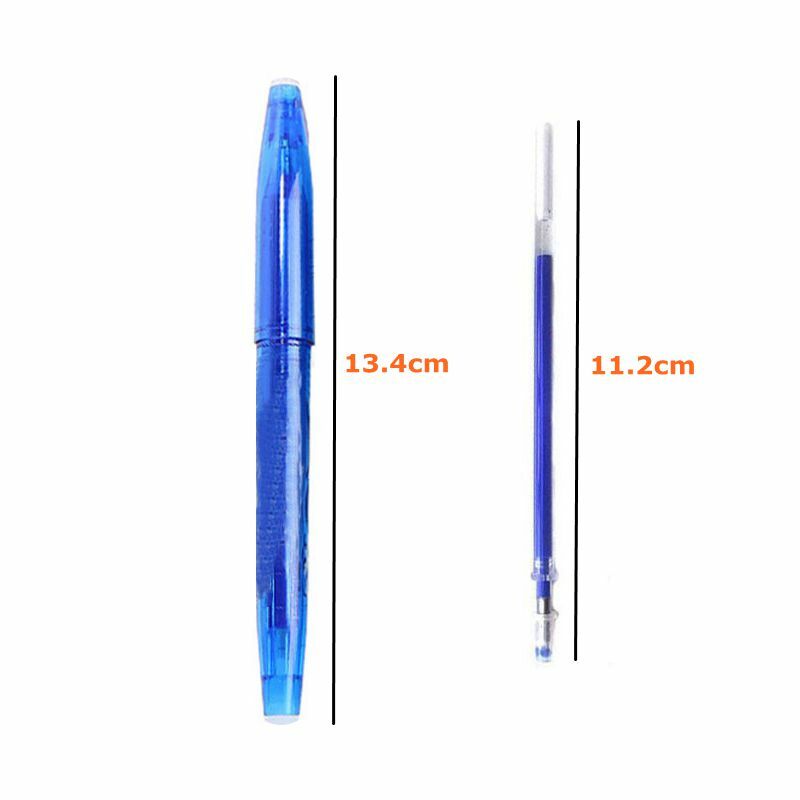 8Pcs/Set 8 Colors For Choose 0.5mm Kawaii Erasable Pen Magical Gel Pen School Office Writing Supplies Student Stationery