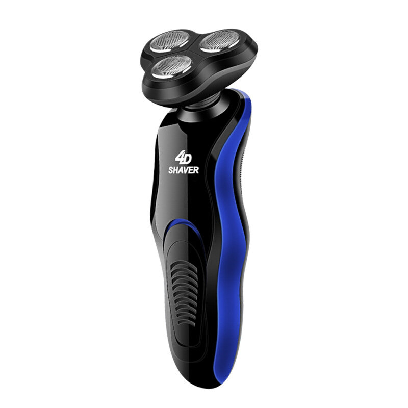 Elektryczne maszynki do golenia USB maszynka do golenia 4 w 1 maszynki do golenia brody 4D 3 ostrza broda do włosów w nosie trymer Clipper akumulator dla mężczyzn